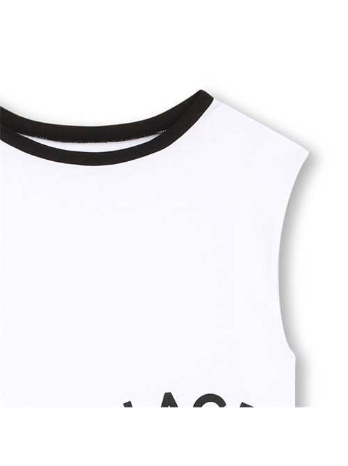 Abito con stampa bianco KARL LAGERFELD | Z30074BIANCO
